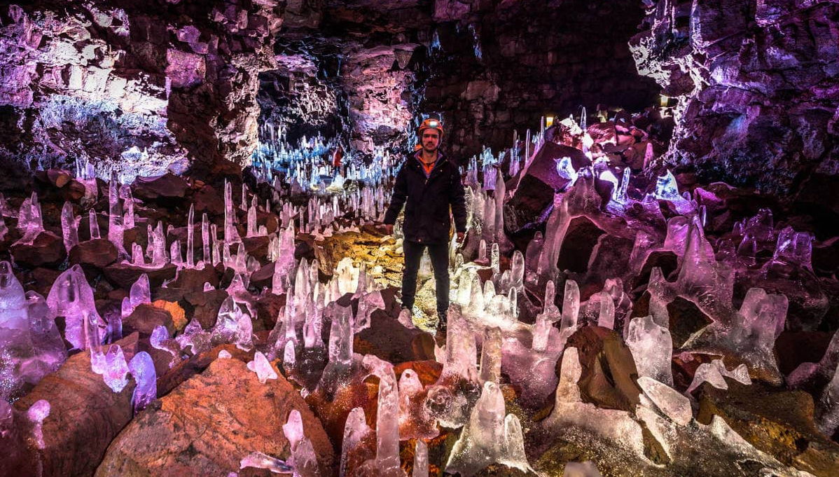 Tour por el túnel de lava Raufarhólshellir - Foto 1