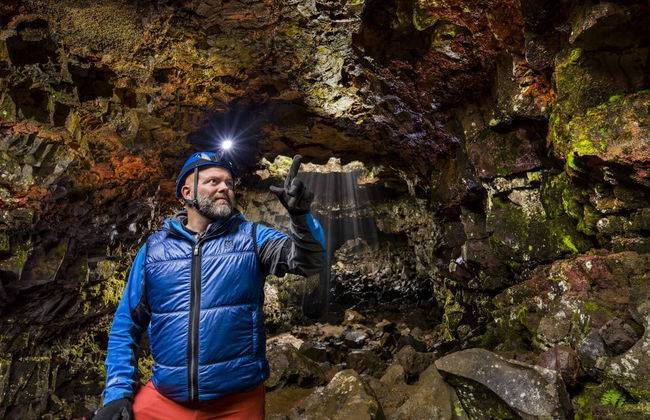 Tour por el túnel de lava Raufarhólshellir - Foto 5