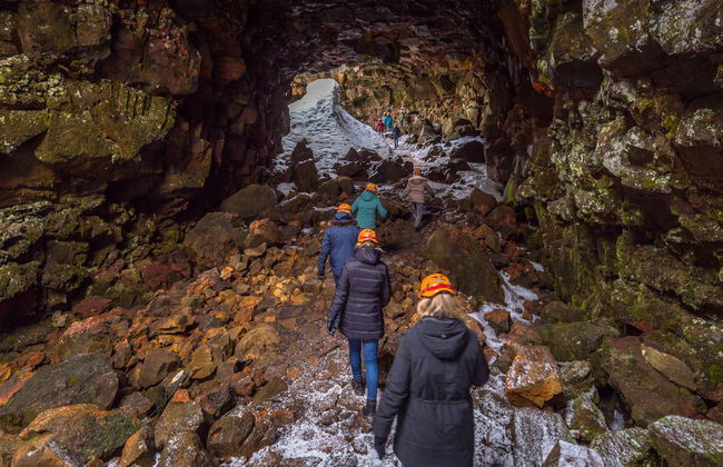 Tour por el túnel de lava Raufarhólshellir - Foto 2