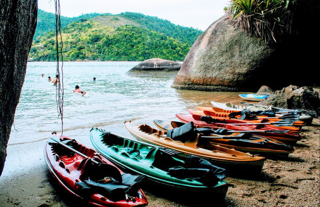 Tour en kayak por las playas y manglares de Paraty - Foto 6