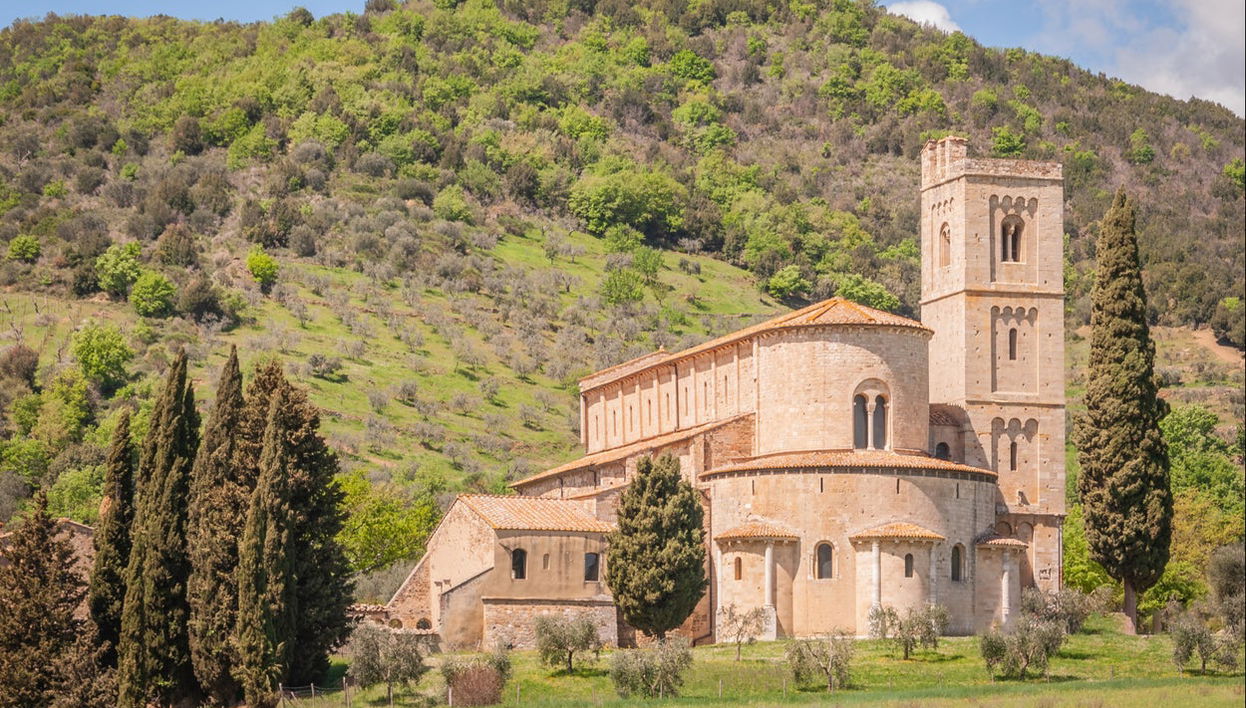 Visite privée de Montalcino et de l'abbaye de Sant'Antimo - Photo 1