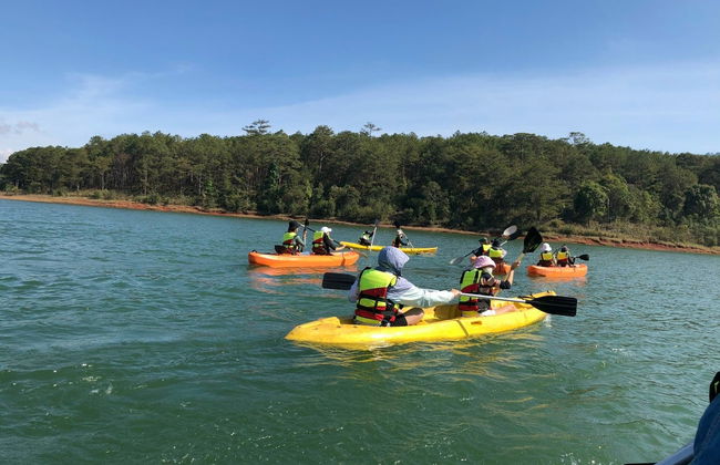 Trekking por la montaña Samson + Kayak en el lago Tuyen Lam - Foto 4
