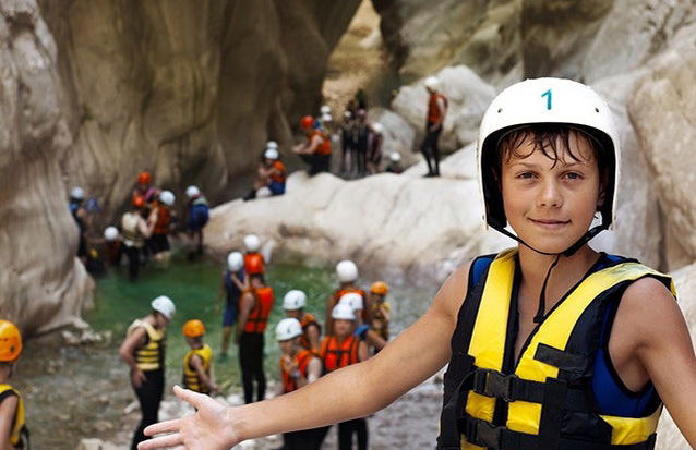 Rafting, rapel e tirolesa no cânion Koprulu - Foto 5