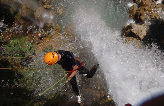 Barranquismo en el Gorgo de la Escalera - Foto 3