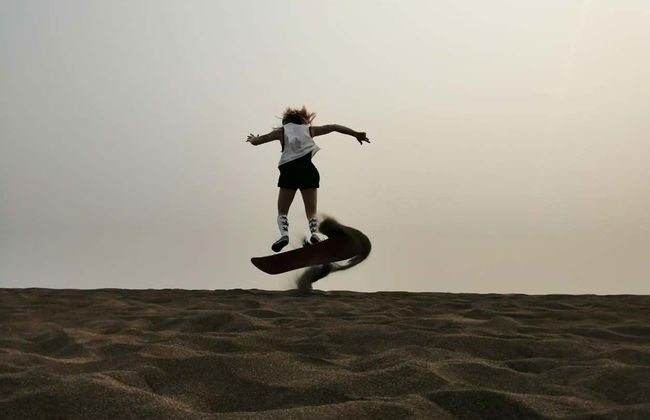 Sandboarding en las dunas de Chachalacas - Foto 2