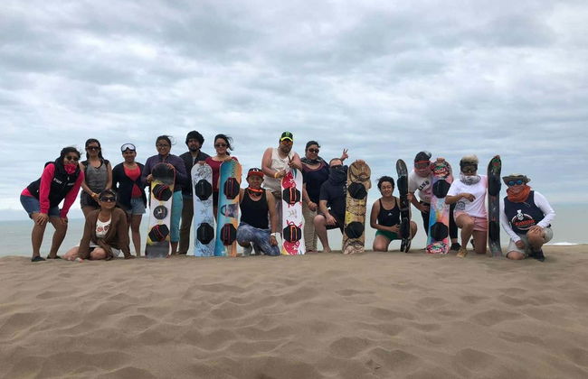 Sandboarding en las dunas de Chachalacas - Foto 4