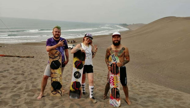 Sandboarding en las dunas de Chachalacas - Foto 3