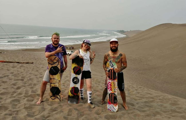 Sandboarding en las dunas de Chachalacas - Foto 3