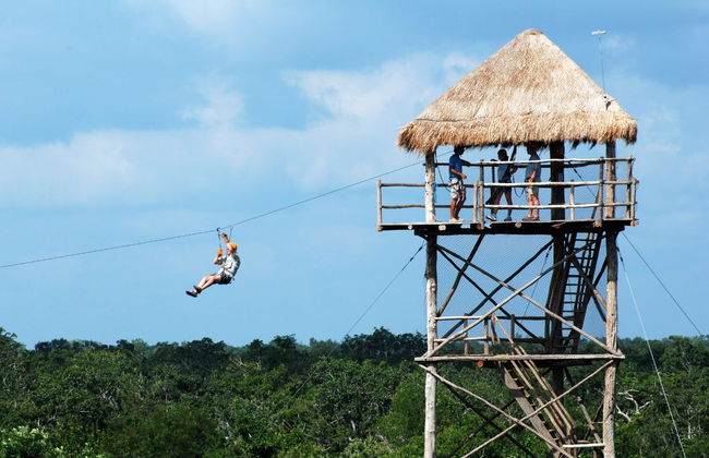 Balade en quad dans la jungle maya + Circuit de tyroliennes - Photo 2