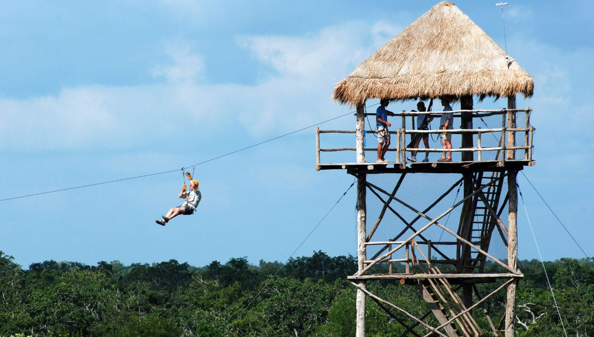 Tour de quadriciclo pela selva maia + Circuito de tirolesas - Foto 1