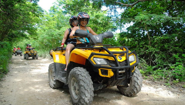 Tour de quadriciclo pela selva maia + Circuito de tirolesas - Foto 3