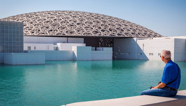 Grand Mosque + Abu Dhabi Louvre Day Trip - Foto 2