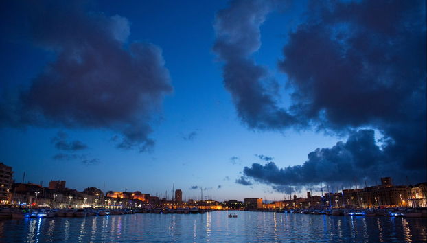 Vue sur le Vieux Port de Marseille