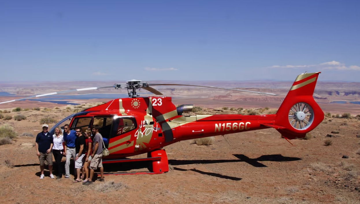 Passeio de helicóptero pelo Horseshoe Bend - Foto 1