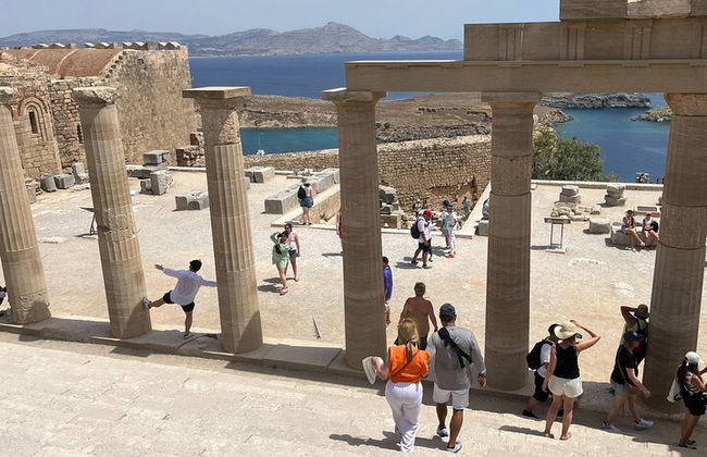 Lindos e la città medievale di Rodi, tour privato FD dal porto - Foto 1