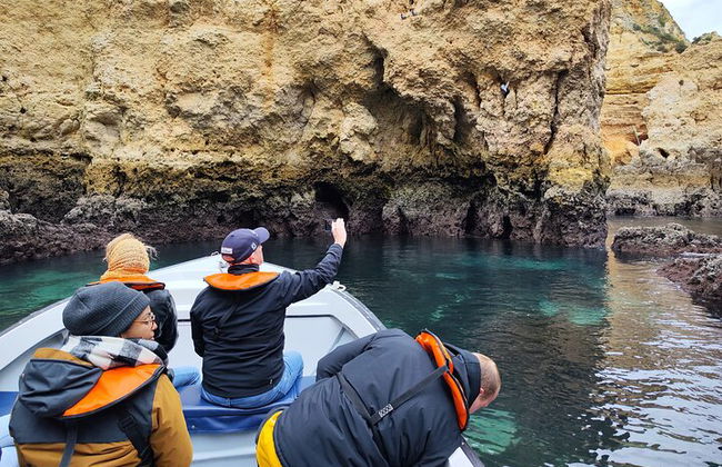Excursion en bateau privé : grottes et grottes de Ponta da Piedade à Lagos - Photo 8