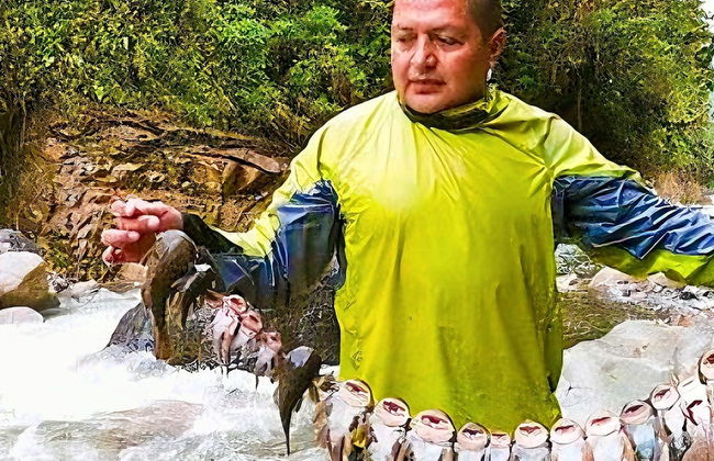 Pêche sur le rivière Zuñac avec barbecue - Photo 8