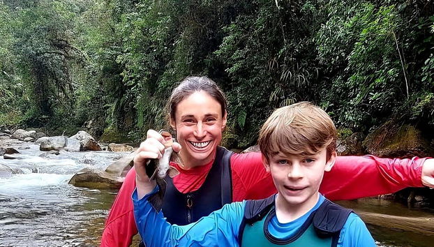 Pesca en el río Zuñac con barbacoa - Foto 5