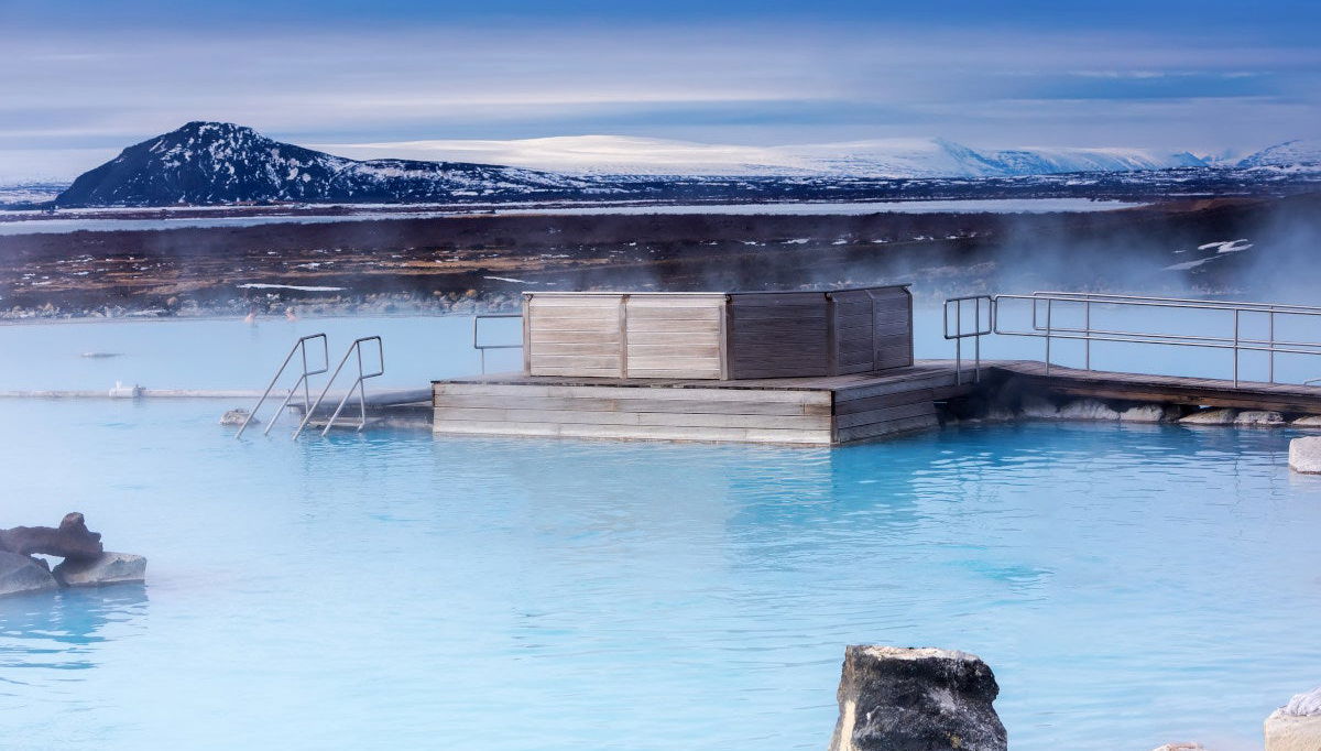 Entrada a los baños termales de Mývatn - Foto 1