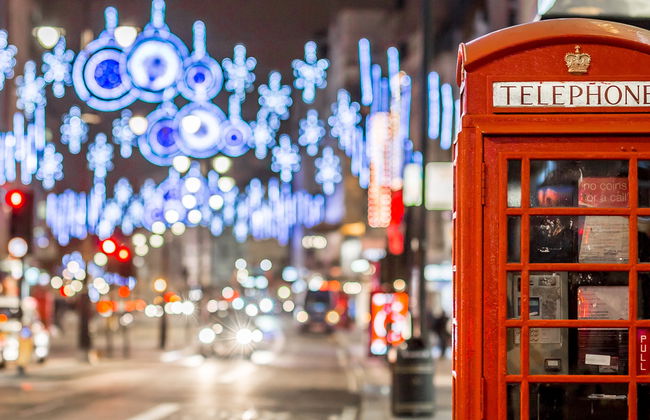 Free tour delle luci di Natale di Londra - Photo 1