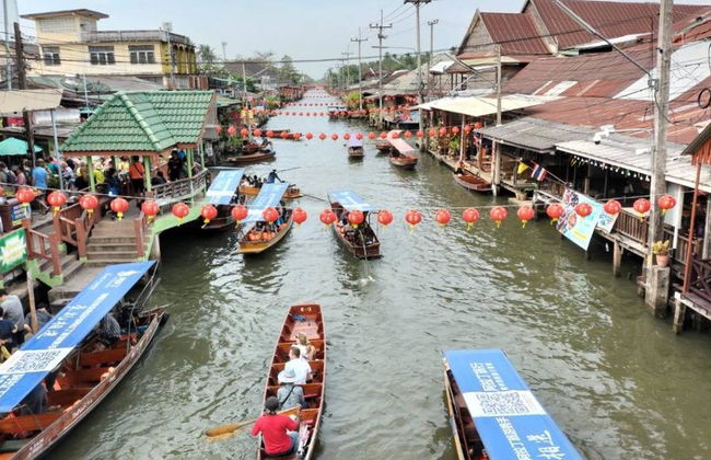 Ganztagesausflug - Damnoen Saduak Schwimmender Markt & Brücke am Kwai - Foto 2