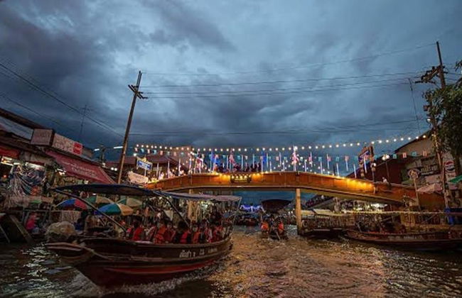 Ganztagesausflug - Damnoen Saduak Schwimmender Markt & Brücke am Kwai - Foto 6