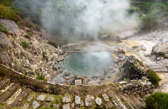 Furnas Hot Springs Experience at Night - Photo 4