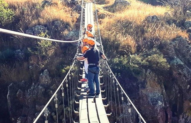 Tirolina en el Parque de Aventura San Miguel - Foto 5