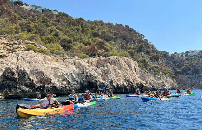 Kayak Granadella Excursión Guiada en sus cuevas y Cala en Caló - Foto 6