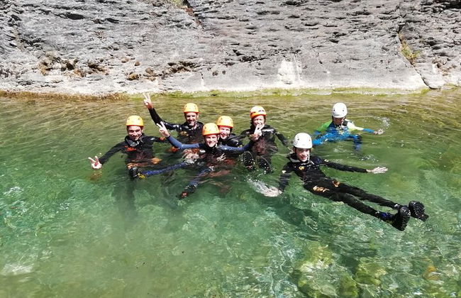 Canyoning-Entdeckung in Spanien in der Nähe von Saint-Lary-Soulan - Foto 3