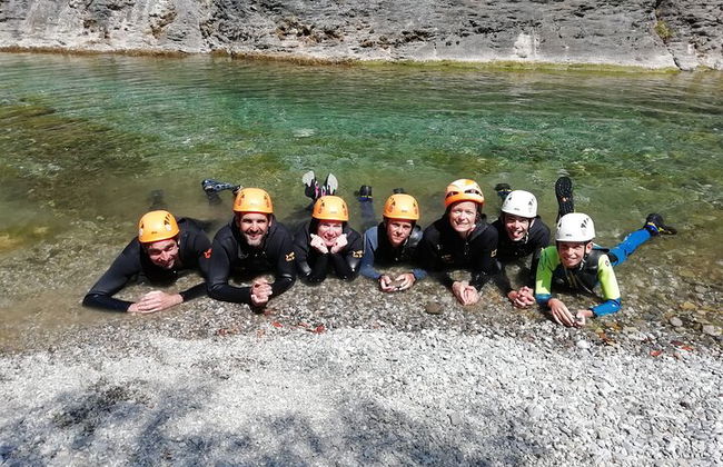 Canyoning-Entdeckung in Spanien in der Nähe von Saint-Lary-Soulan - Foto 2