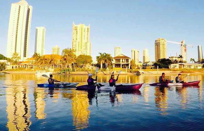 Gold Coast Sunset Kayaking Tour - Foto 3