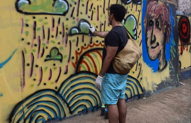Atelier de graffiti à Callao - Photo 5