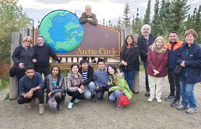 Tour de la aurora boreal y Cruce del Círculo Polar Ártico - Foto 6