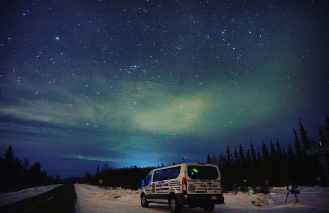 Tour de la aurora boreal y Cruce del Círculo Polar Ártico - Foto 5