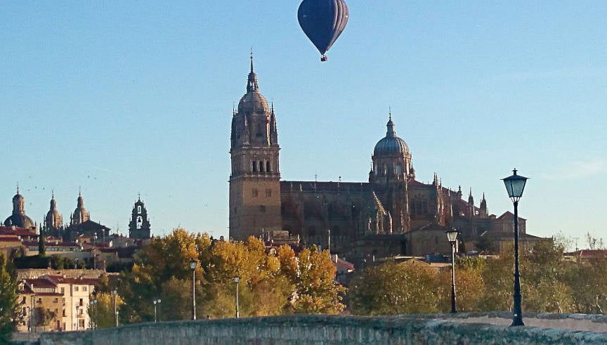 Paseo en globo por Salamanca