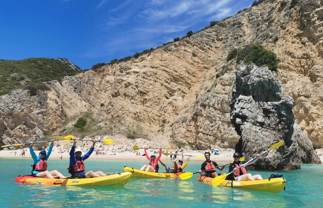 Tour en kayak por Sesimbra - Foto 5
