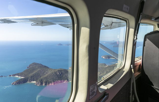 Giro in aeroplano sulle Isole Whitsundays + Snorkeling - Foto 6