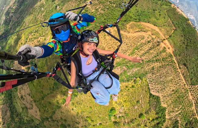 Vol en parapente au-dessus du canyon de Chicamocha - Photo 8