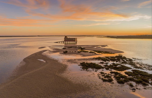 Paseo en barco por la Ría Formosa al atardecer - Foto 1