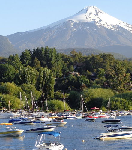 Foto de Tirolina en el Parque Nacional Villarrica