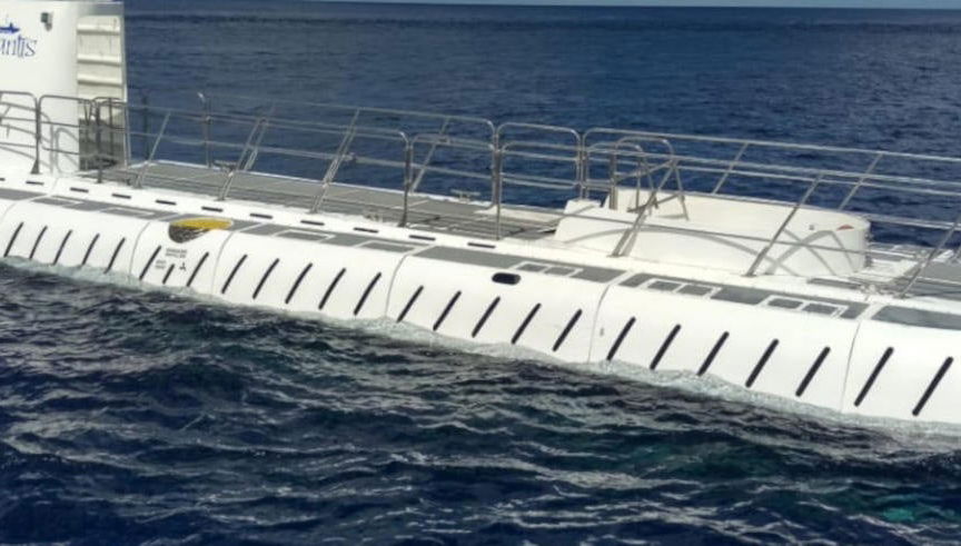 Submarine Trip in Cozumel