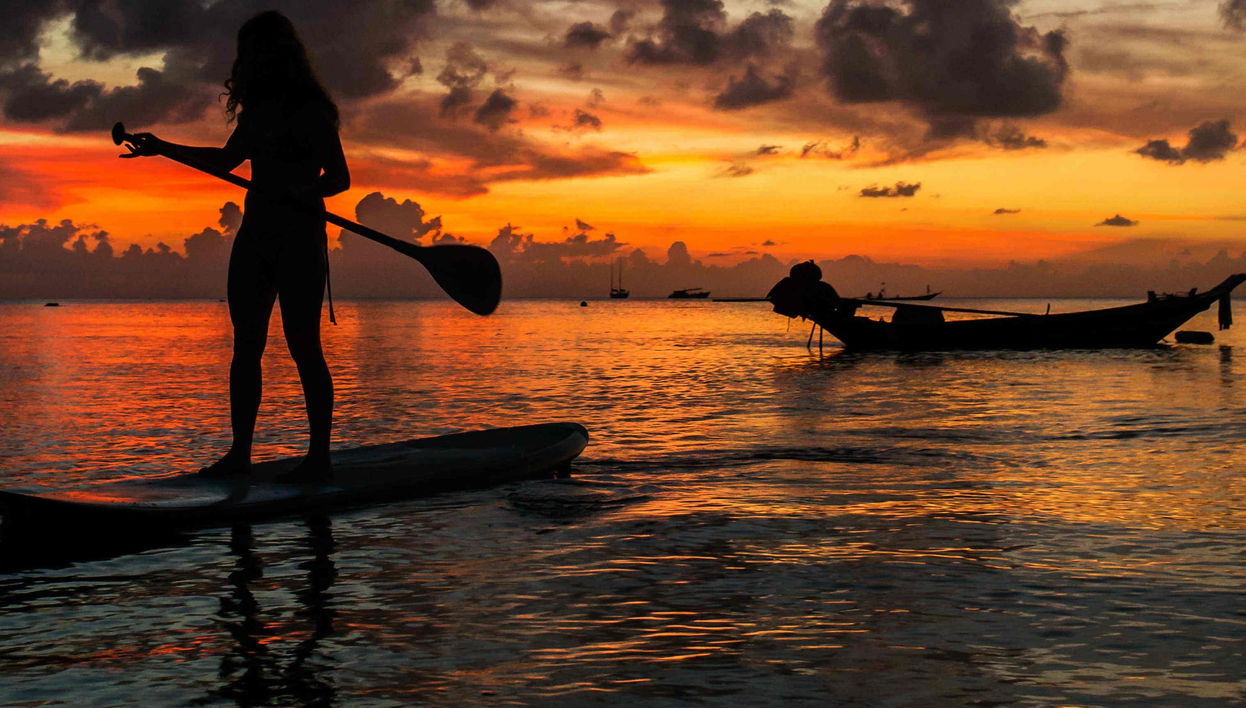Paddle surf a Koh Tao