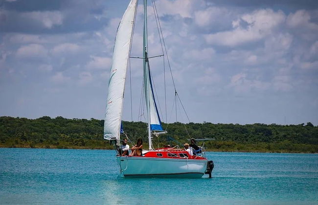 Paseo en velero por la laguna Bacalar - Foto 5