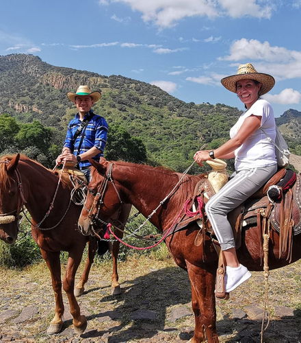 Foto de Paseo a caballo por Tequila + Visita a una destilería con cata