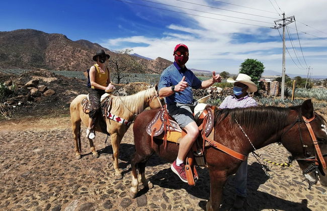 Paseo a caballo por Tequila + Visita a una destilería con cata - Foto 3
