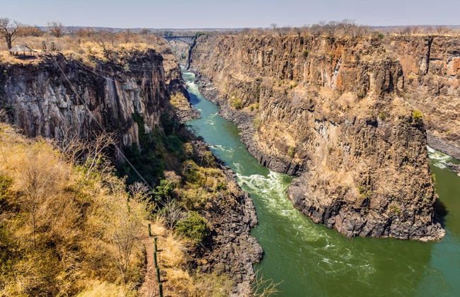 Saut pendulaire à Livingstone - Photo 2