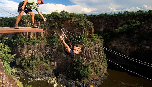 Saut pendulaire à Livingstone - Photo 3