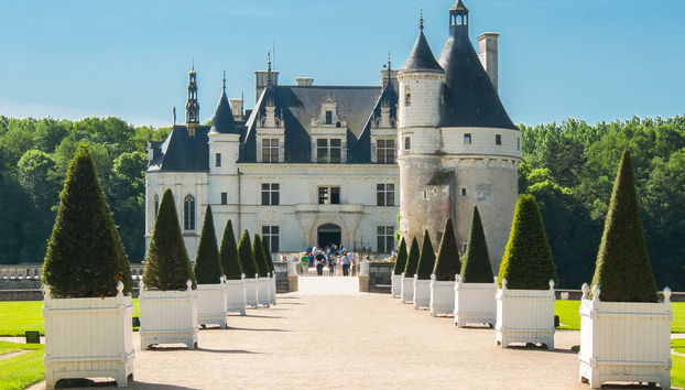 Entrada al castillo de Chenonceau - Foto 2