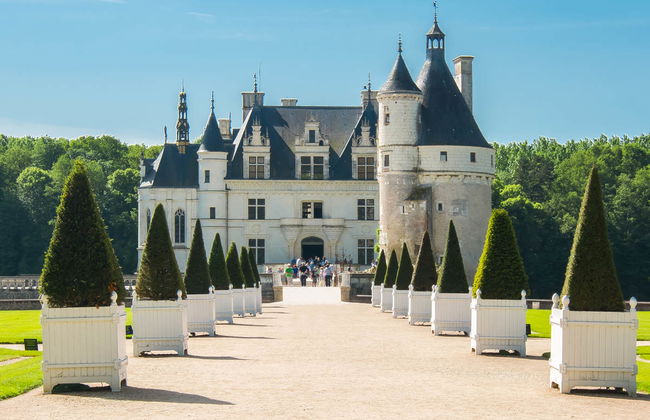 Entrada al castillo de Chenonceau - Foto 2